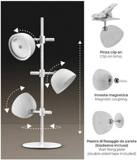 Bot Lighting Dekorative Lampe Gray