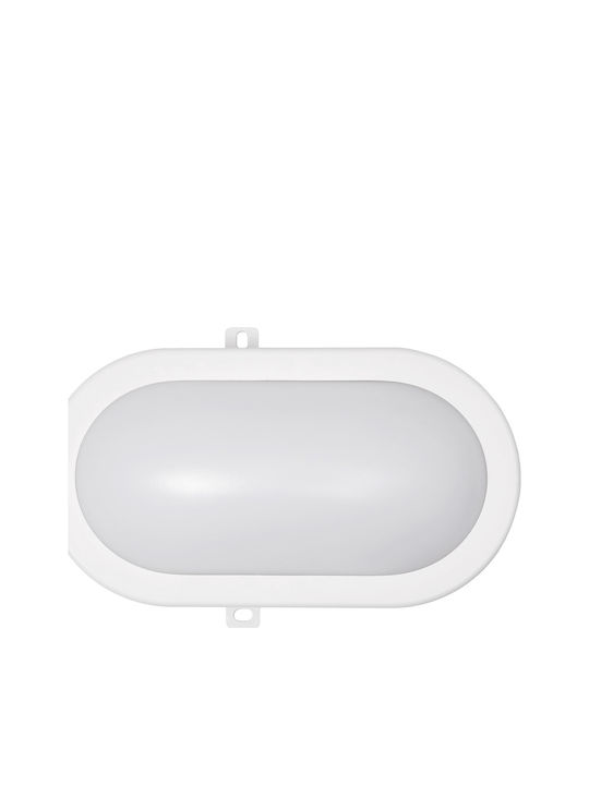Metanor Επιτοίχια Χελώνα Εξωτερική LED IP54 8W με Φυσικό Λευκό Φως 11.7x16.8x7εκ.