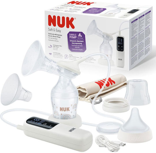 Nuk Electric Single Breast Pump Soft & Easy Electric White 150ml