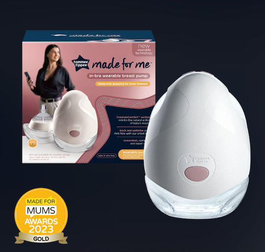Tommee Tippee Made For Me Φορητό Μονό Θήλαστρο Λευκό 150ml