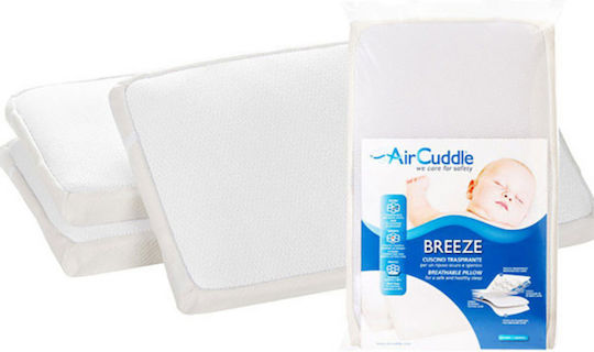 Air Cuddle Baby Anti-Suffocation Pillow White 32x50cm