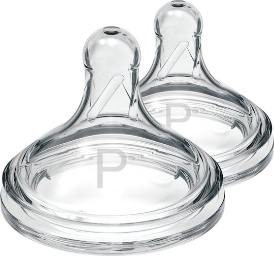 Dr. Brown's Options Silicone Baby Bottle Teats Normal Flow for 0+ months 2pcs