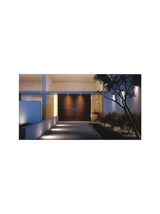 Gekas Rezistent la apă Spot de Exterior cu LED Integrat în Culoare Alb 43-700311