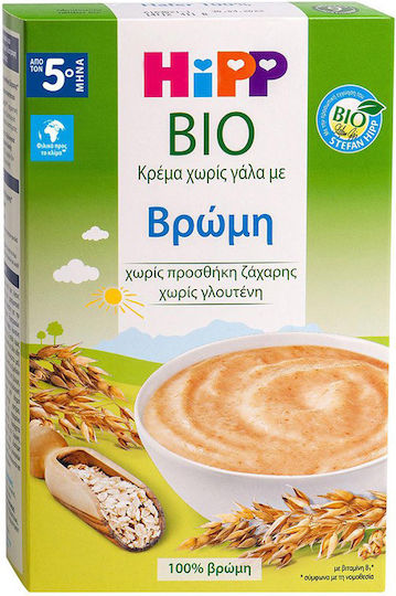 Hipp Baby Cream Oatmeal Cereal with Flavor Oat Cereal No Added Sugar 200gr for 5+ Months