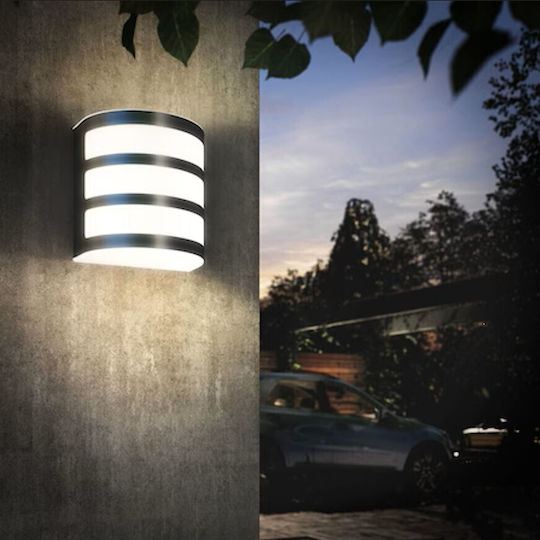 Philips Calgary Aplica de exterior montată pe perete LED IP44 3W cu Alb Cald Lumină