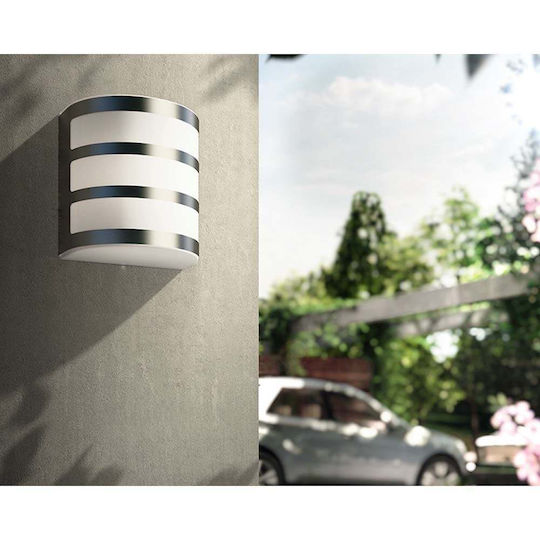 Philips Calgary Aplica de exterior montată pe perete LED IP44 3W cu Alb Cald Lumină