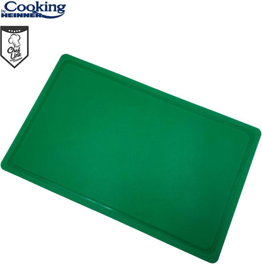Heinner Placă de Tăiere din Polietilenă Verde 53x32.5x2cm 1buc