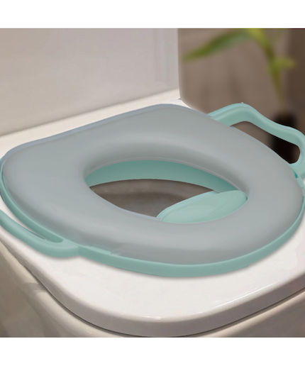 Bebe Confort Παιδικό Κάθισμα Τουαλέτας με Χειρολαβές & Μαξιλαράκι Τιρκουάζ