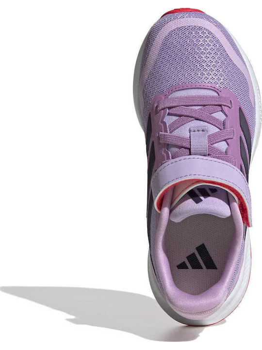 Runfalcon 5 Kids Sports Shoes Running with Hoop & Loop Closure Lilac