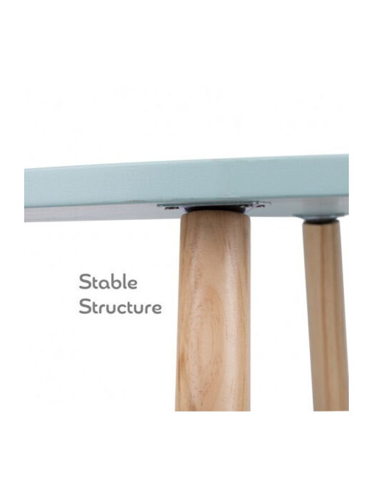 Kindertisch aus Holz Hellblau Classic World