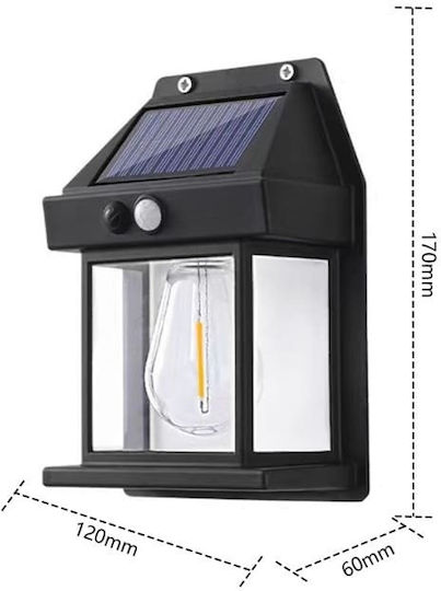 Redled Wall Mounted Solar Light with Motion Sensor