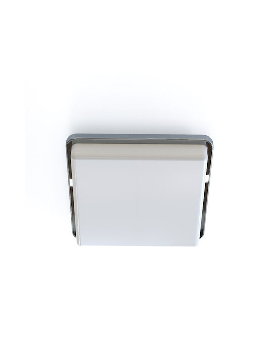 Nowodvorski Tahoe I Ceiling Mount Light Bathroom 25cm Black with Socket E27