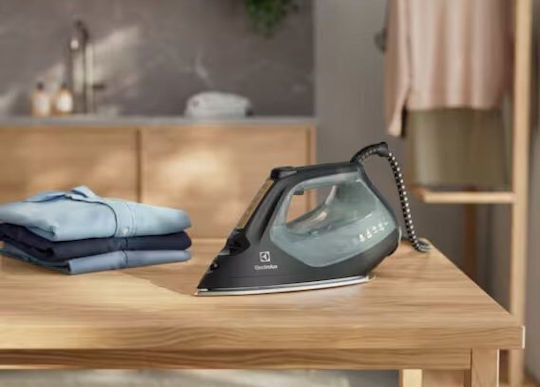 Electrolux Steam Iron 2800W with Continuous Steam Supply 55g/min