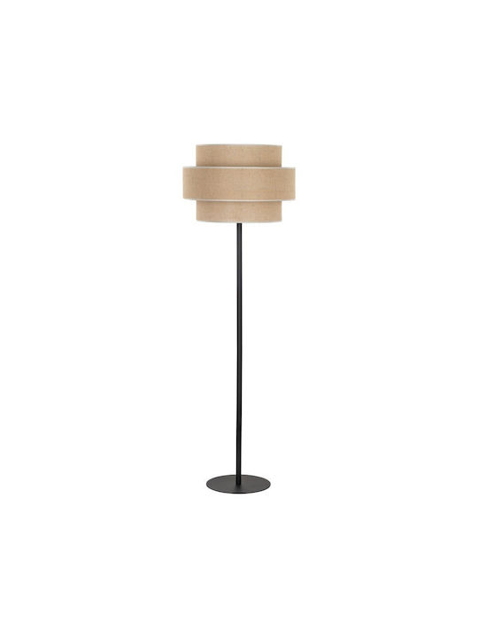 TK Lighting Calisto Φωτιστικό Δαπέδου Υ155xΜ50εκ. με Ντουί για Λαμπτήρα E27 Μαύρο