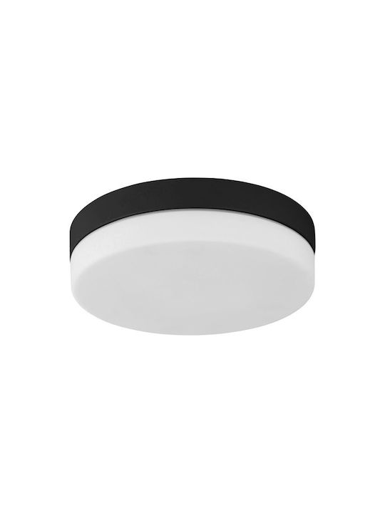 TK Lighting Πλαφονιέρα Οροφής Μπάνιου Λευκή με Ντουί E27
