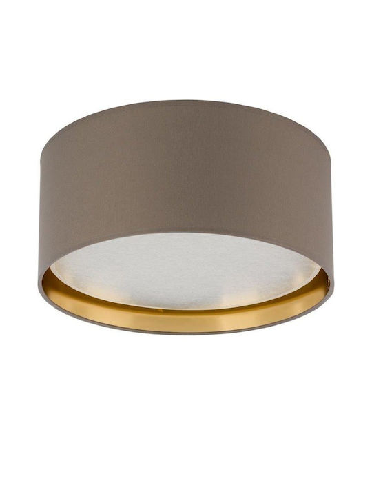 TK Lighting Πλαφονιέρα Οροφής 45εκ. Λευκή με Ντουί E27