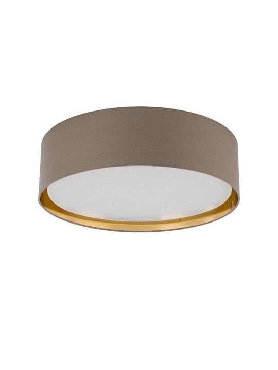 TK Lighting Plafonieră de Tavan 60buc Albă cu Soclu E27