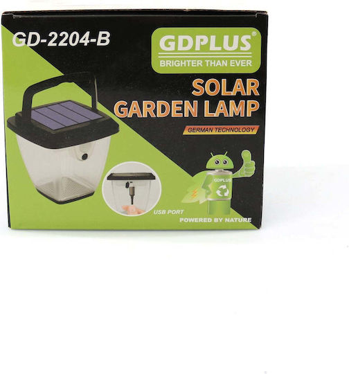 GDPLUS Straßen-Solarleuchte 30W mit Bewegungssensor 15.5cmx18.5cmx16.8cmcm