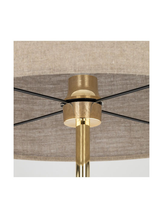TK Lighting Umberto Φωτιστικό Δαπέδου Υ150xΜ50εκ. με Ντουί για Λαμπτήρα E27 Καφέ
