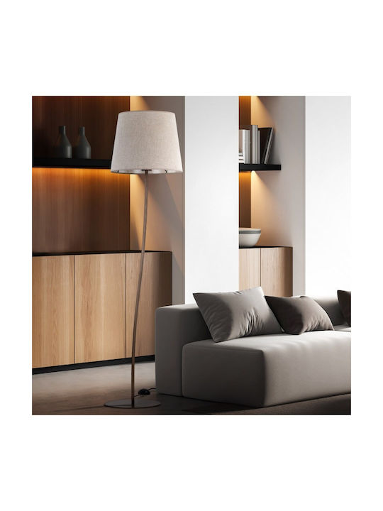 TK Lighting Nicola Подова Лампа В150xД44см. с Цокъл за Крушка E27 Жълт
