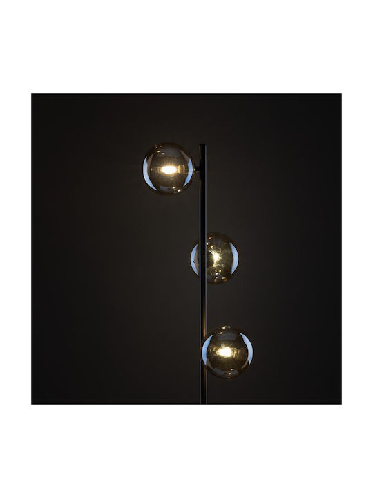 TK Lighting Estera Floor Lamp H150xW38cm. with Socket for Bulb G9 Brown