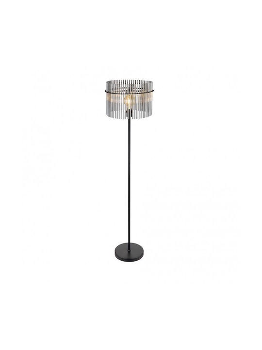 Globo Lighting Floor Lamp H152xW38cm. with Socket for Bulb E27 Gold