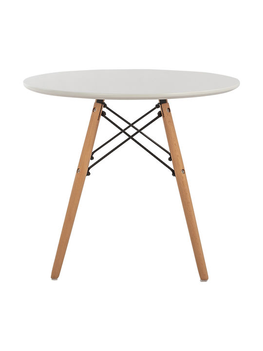 Minimal Kid Kindertisch aus Holz Weiß HomeMarkt