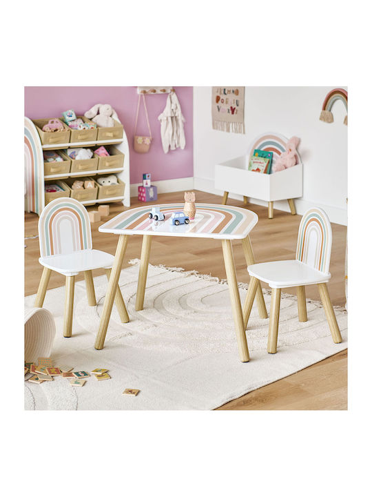 Kids Table and Chairs Set made of Wood Zeller Kids Table and Chairs Set made of Wood Zeller