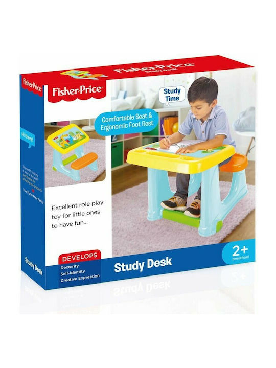 Study Desk Детско Бюро за Рисуване от Пластмаса Многоцветен Fisher Price