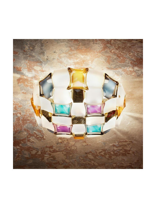 Slamp Ceiling Mount Light White with Socket E27