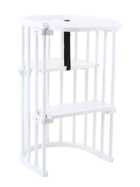 Babybay Λίκνο Original με Πλαϊνό Άνοιγμα White