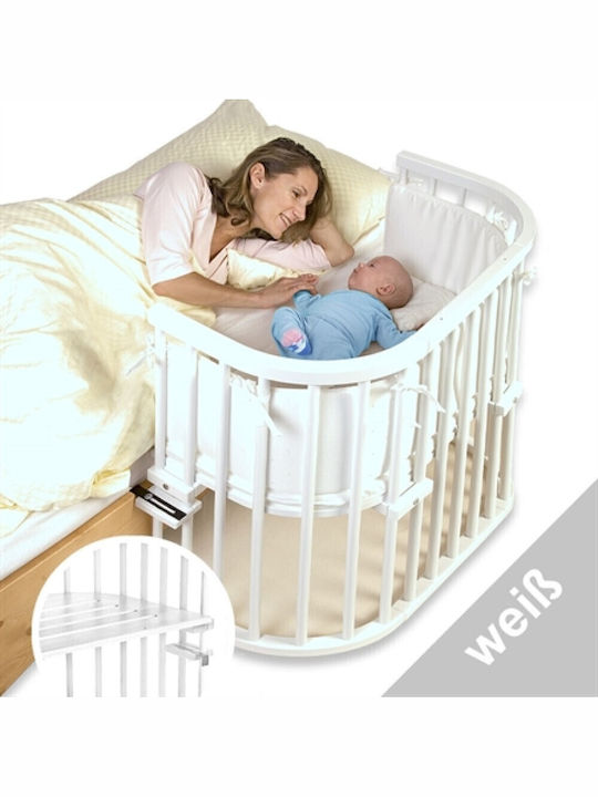 Babybay Λίκνο Original με Πλαϊνό Άνοιγμα White