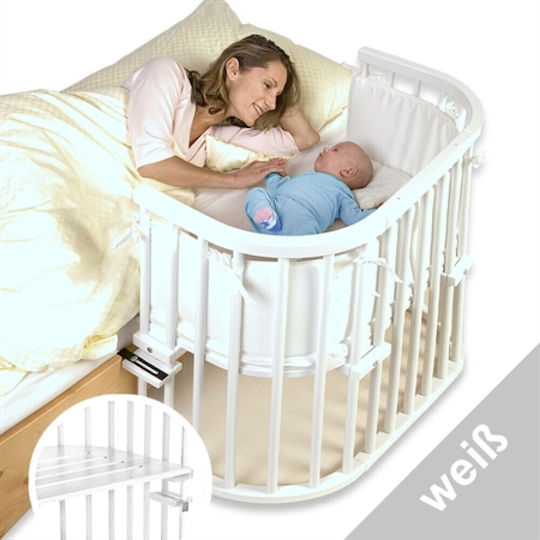 Babybay Wiege Original mit Seitlicher Öffnung White