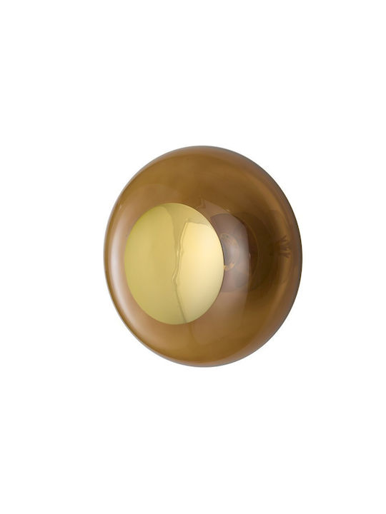 Ebb & Flow Ceiling Mount Light Turquoise with Socket E27