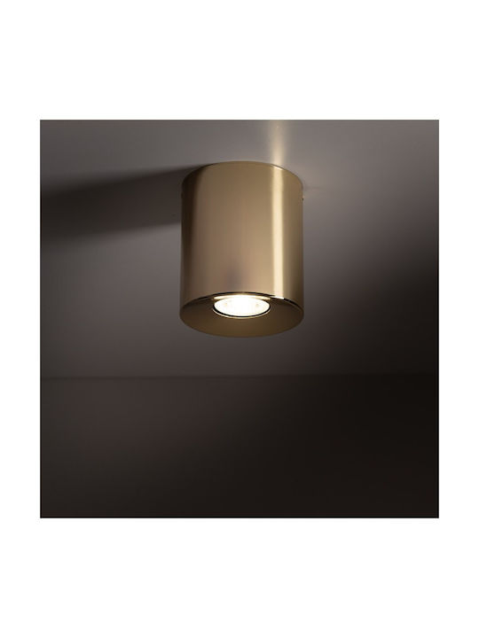 TK Lighting Single Spot with Socket GU10 in Yellow Color