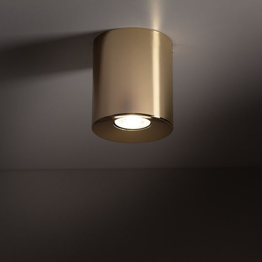 TK Lighting Μονό Σποτ με Ντουί GU10 σε Κίτρινο Χρώμα TK Lighting Μονό Σποτ με Ντουί GU10 σε Κίτρινο Χρώμα