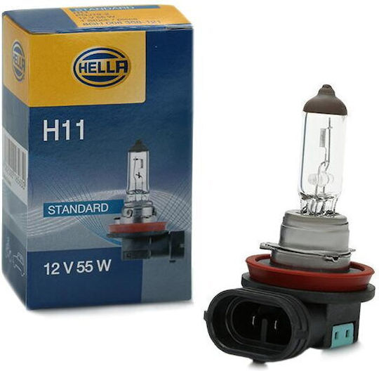 Hella Lamps Car H11 Halogen 12V 55W 1pcs
