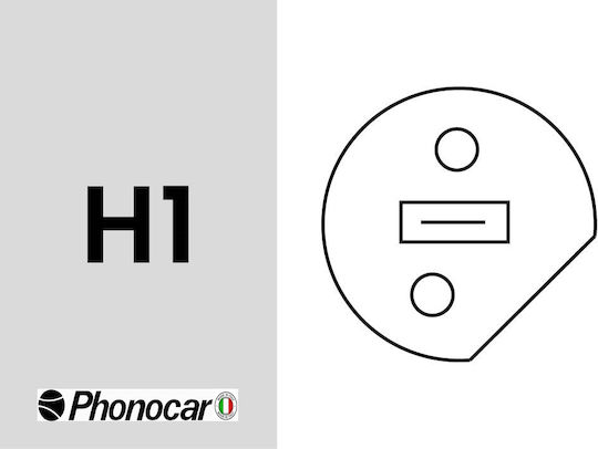 Phonocar Lămpi Autoturismului LED 6000K Alb rece 12V 20W 2buc