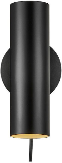 Nordlux Mib Единично Спот с Цокъл GU10 в Черен Цвят