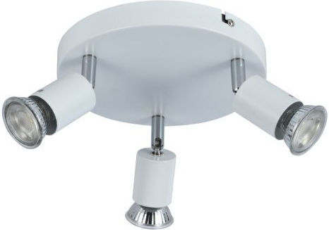 ARlight CCC 5215-3 BK Τριπλό Σποτ με Ντουί GU10 σε Μαύρο Χρώμα