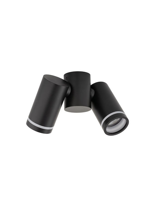 TK Lighting Διπλό Σποτ με Ντουί GU10 σε Λευκό Χρώμα
