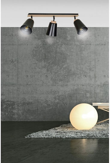 Emibig Triple Spot with Socket E27 in White Color