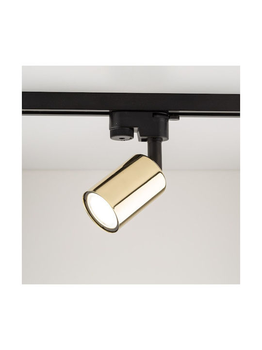 TK Lighting Single Spot with Socket GU10 in Black Color
