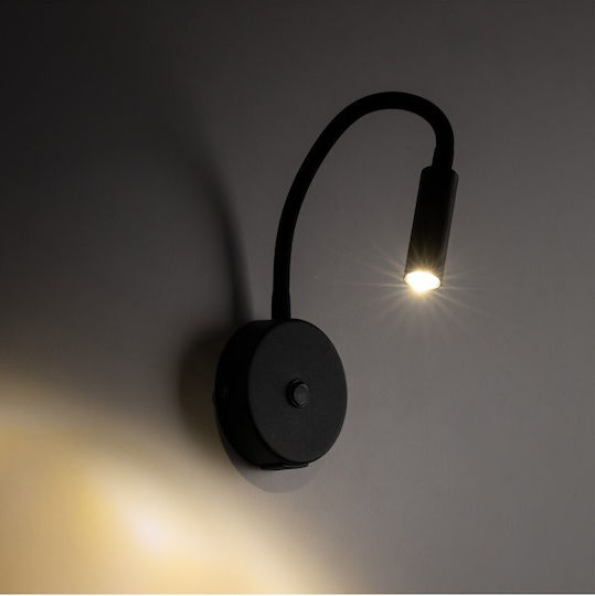 TK Lighting Μονό Σποτ με Ντουί G9 σε Μαύρο Χρώμα