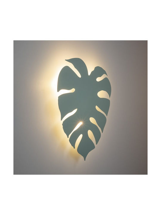 TK Lighting Monstera Modern Leuchte Wand mit Fassung G9 Braun 35x35x4.5cm