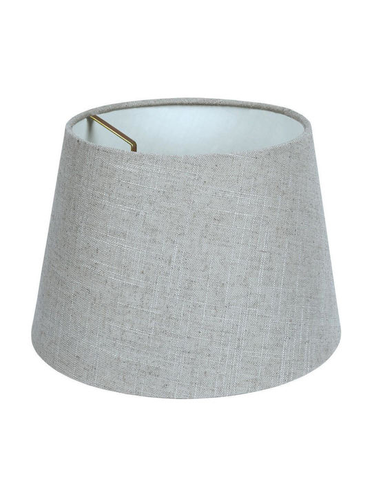 VK Lighting Konisch Lampenschirm Gray mit Durchmesser 33cm