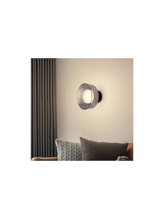 Eurolamp Nimbus Φωτιστικό Τοίχου Μπρούτζινο 20x20εκ.