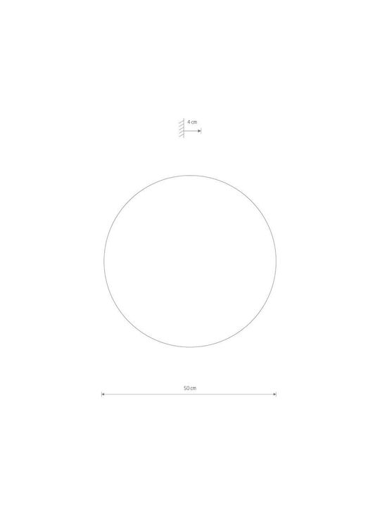 Nowodvorski Leuchte Wand LED Braun 50cm