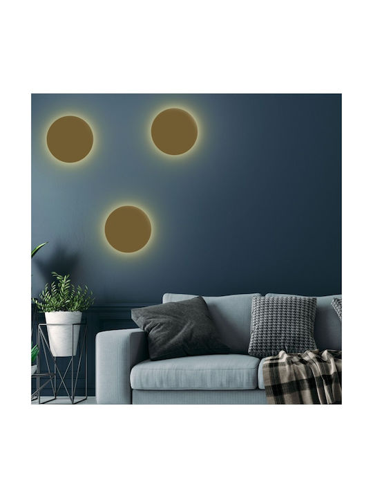 TK Lighting Luna Μοντέρνο Φωτιστικό Τοίχου με Ντουί G9 Λευκό 30εκ.