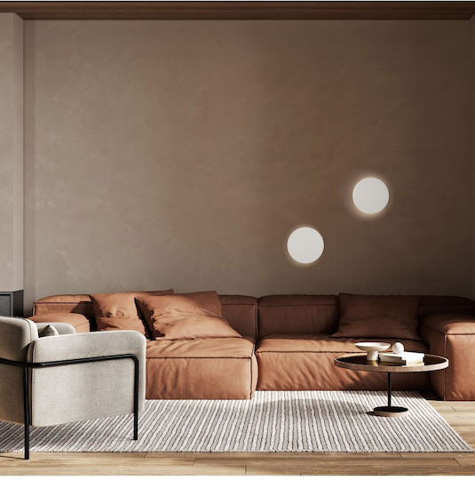 TK Lighting Luna Модерен Осветително тяло За стена с фасунга G9 Бял 30см.
